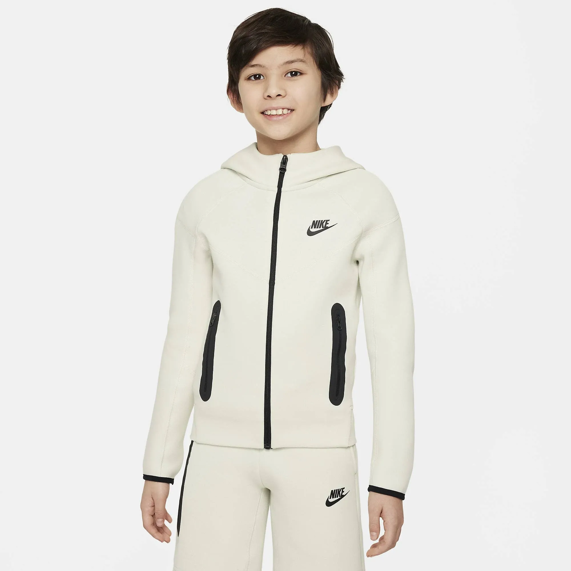 Nike Sportswear Tech Fleece  Big Kids' (Boys') Full-Zip Hoodie