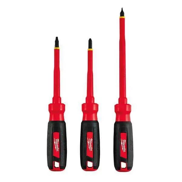 Milwaukee 48-22-2202 3 PC Insulated Screwdriver Set