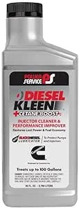 Power Service 3026-12 Diesel Kleen and Cetane Boost 26 oz, Pack of 12, Gray