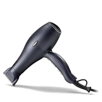 Bio Ionic GoldPro Hair Dryer, Blue, Moisturizing Heat Technology & 24K Gold MX, Ultra-Powerful 1875W AC Motor, Lightweight Blow Dryer with Ergonomic Handle, Multi-Speed Professional Hair Dryer