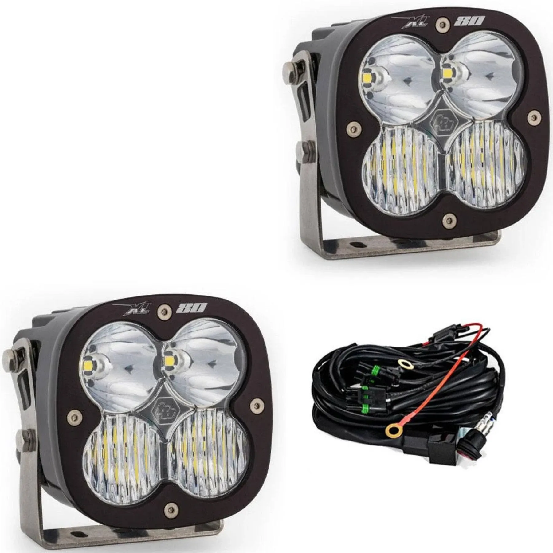 Baja Designs XL80 LED Light Pods (Pair) Driving/Combo (677803)