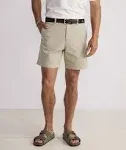 Vineyard Vines Men's 7 inch Island Shorts (Khaki, 35)