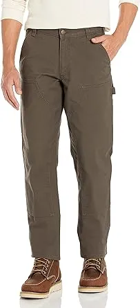 Carhartt Men's Relaxed Fit Mid-Rise Rugged Flex Duck Double-Front Pants