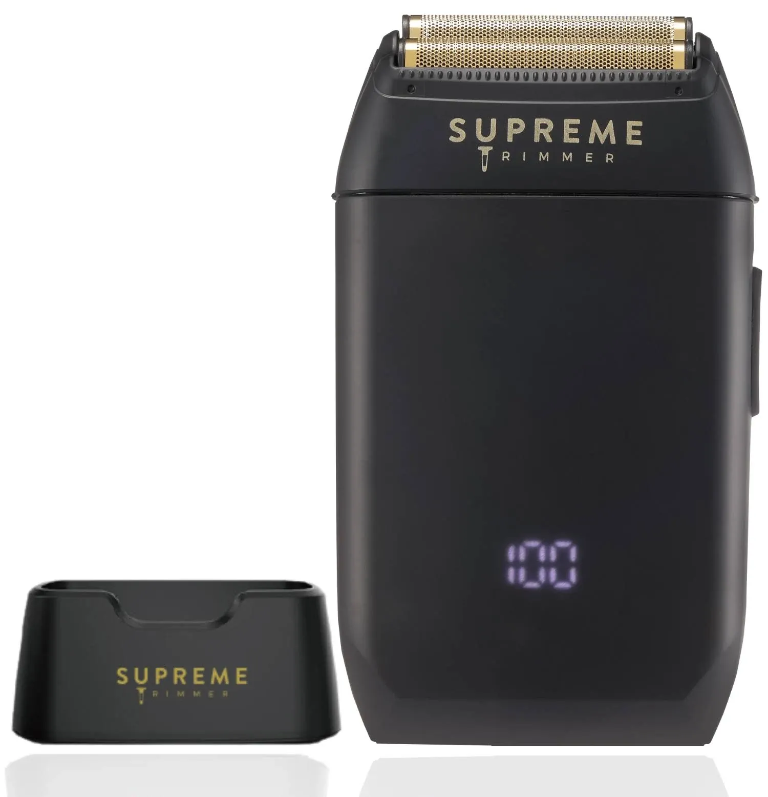 Supreme Trimmer Crunch Foil Shaver Black