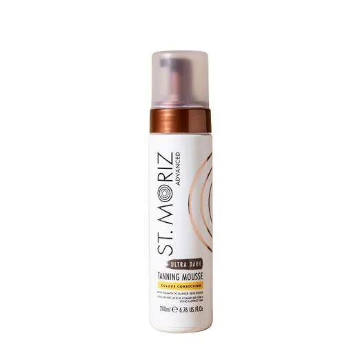 St. Moriz Advanced Ultra Dark Colour Correcting Tanning Mousse 200ml