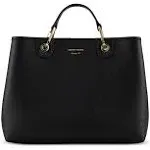 Emporio Armani Myea Black Shopping Bag