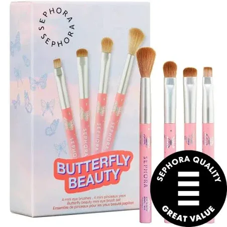 Sephora Collection Mini Butterfly Beauty Eye Brush Set