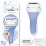 Schick Intuition Pure Nourishment with Coconut Milk & Almond Oil Razor Handle Plus 2 Refill Razor Blades - 1 pack