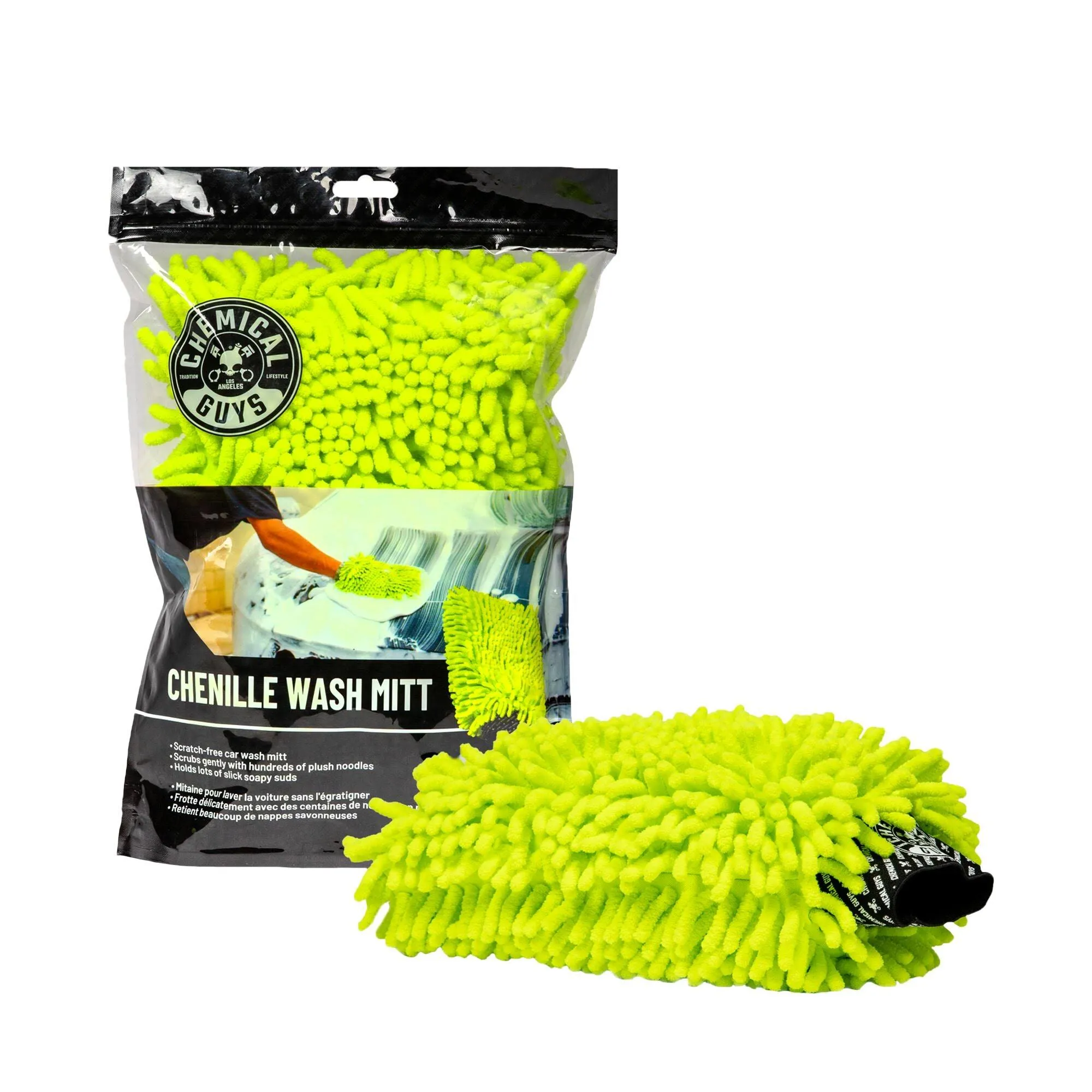 Chemical Guys Chenille Microfiber Premium Scratch-Free Wash Mitt