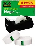 Scotch Magic Tape Desktop Dispenser Value Pack