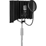 Talent All-In-One USB Home Recording Studio -- Vocal Booth - USB Mic - Shock Mou