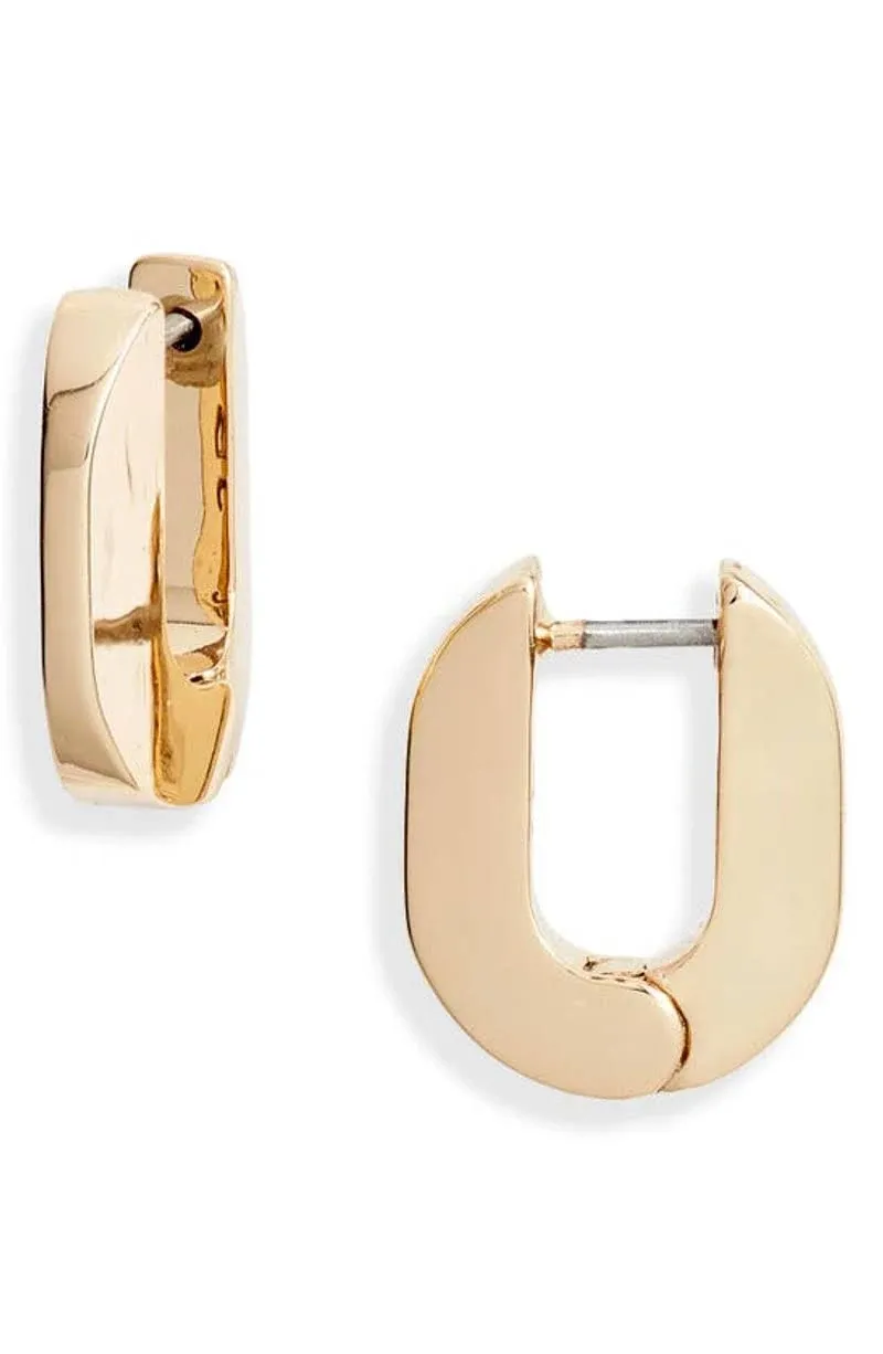 Jenny Bird Teeni Toni Link Earrings in High Polish Gold