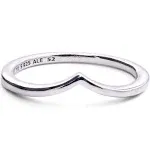 Pandora Sterling Silver Shining Wishbone Ring