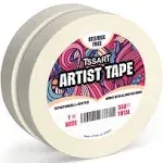 2 Packs White Artist Tape for DraftingTape AcidFree Watercolor Tape for Canv