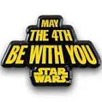 Star Wars May The Fourth Be With You Pin | Enamel Star Wars Collector Pin | Fun May 4th Star Wars Accessory