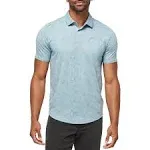 TravisMathew Men's Warmer Tides Scoop Golf Polo