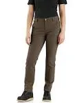 Carhartt Women's Rugged Flex Relaxed Fit Canvas Work Pant_Shadow Shadow / 24 / Short