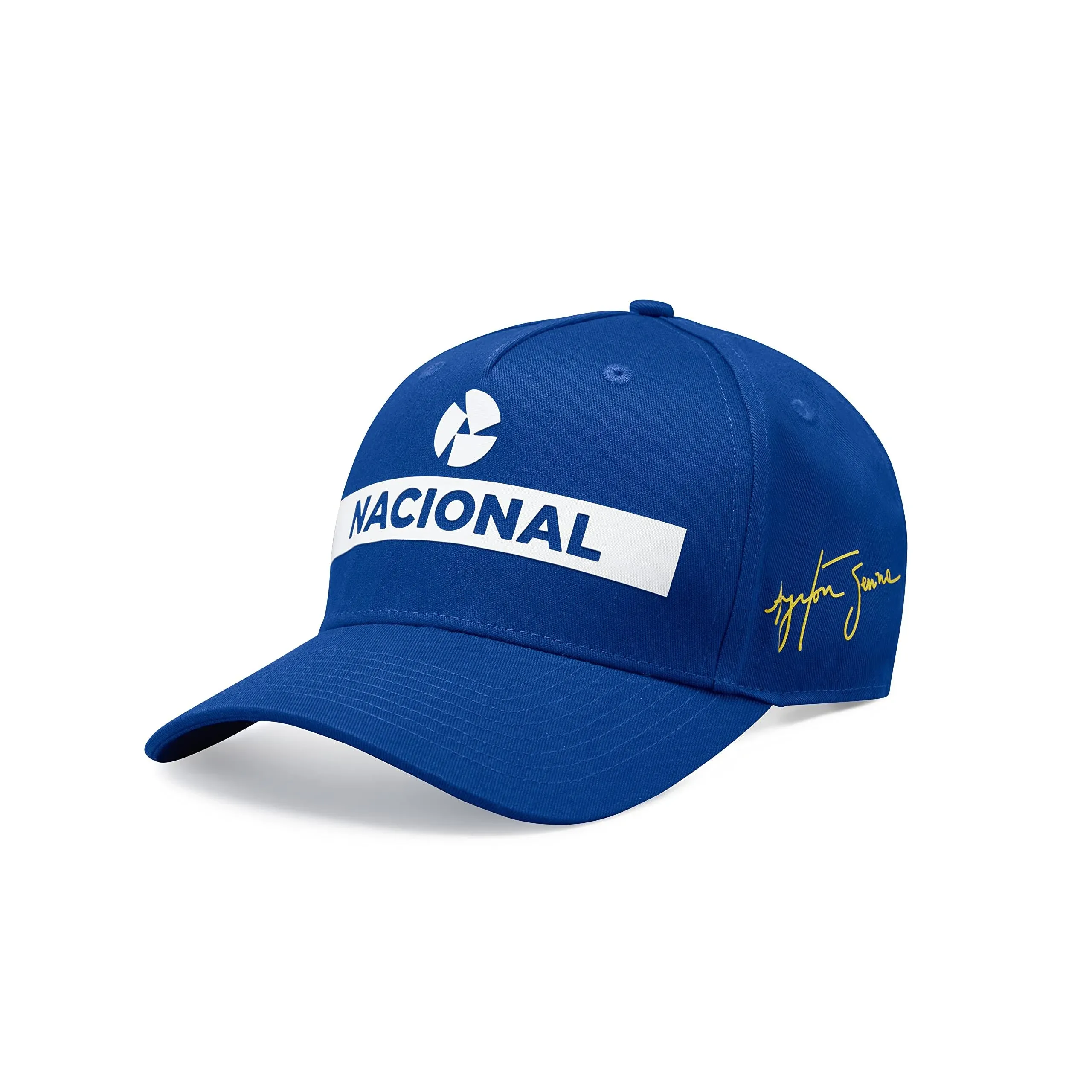 Ayrton Senna Replica Nacional Cap with Bag - Blue - One Size