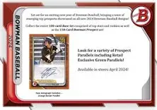 2024 Bowman Baseball (Blaster Box)