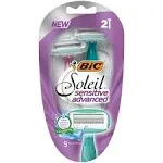 BiC Soleil 5 Blades Sensitive Advanced Razors (2.08 oz)