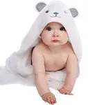 Hiphop Panda Hooded Towel Rayon Made from Bamboo Bath Towel with Bear Ears for Newborn