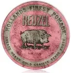 Reuzel Pink Pomade, Grease, Heavy Hold, 4 oz (113 g)