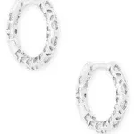 Kendra Scott Maggie Filigree Huggie Hoop Earrings in Gold Plated