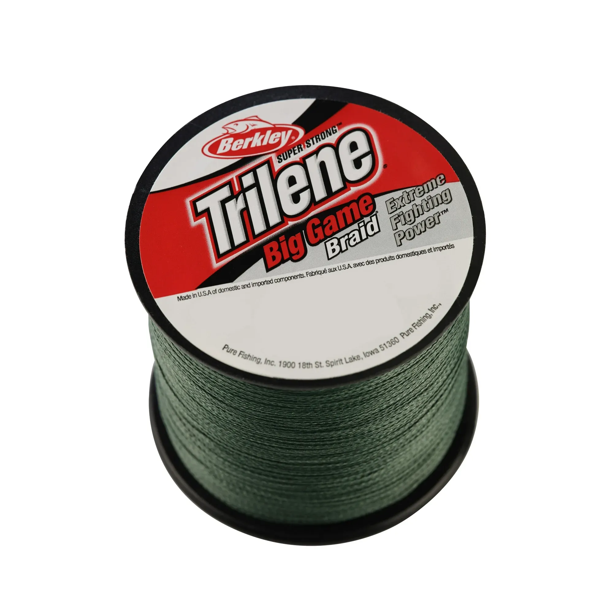 Trilene Big Game Braid | Berkley Fishing , 50 lb | 22.6 kg / Lo-Vis Green