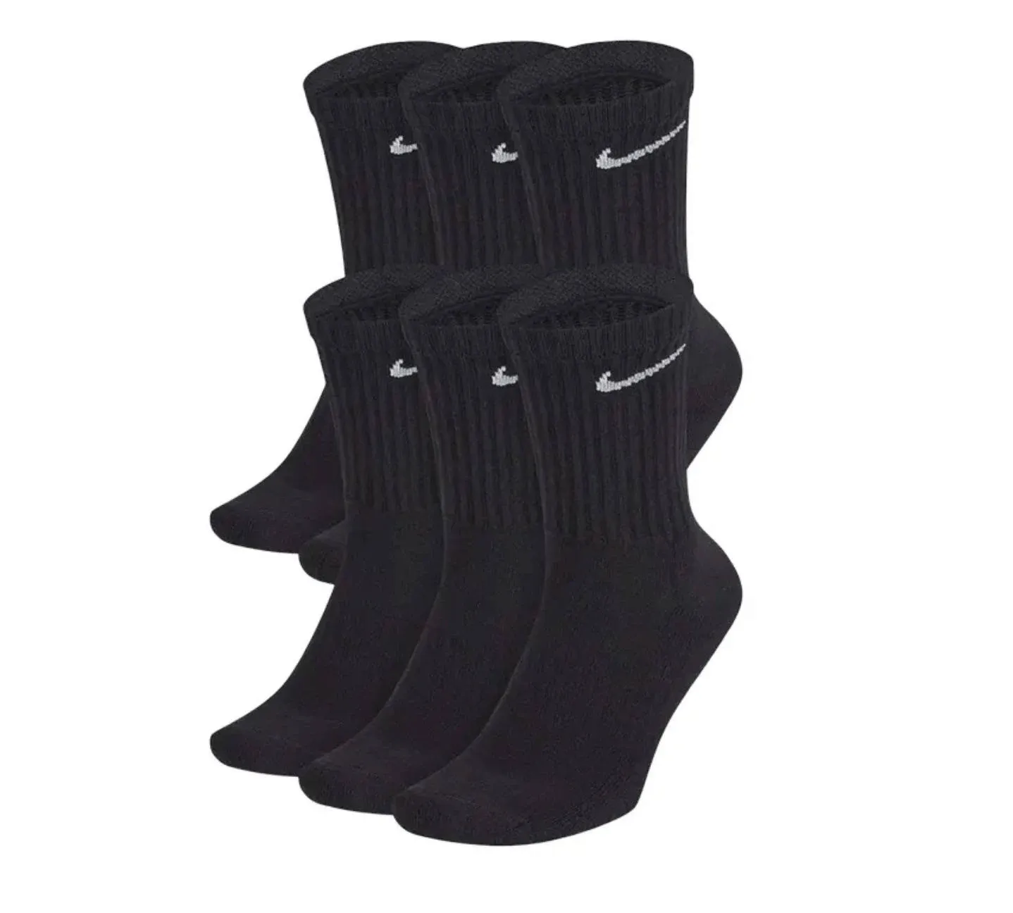 Nike Performance Cushion Crew Socks with Band (6 Pairs)