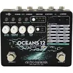 Electro Harmonix Oceans 12 Dual Stereo Reverb Pedal