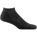 Darn Tough Men's Light Hiker No Show Lightweight Cushion Sock - XL - Black