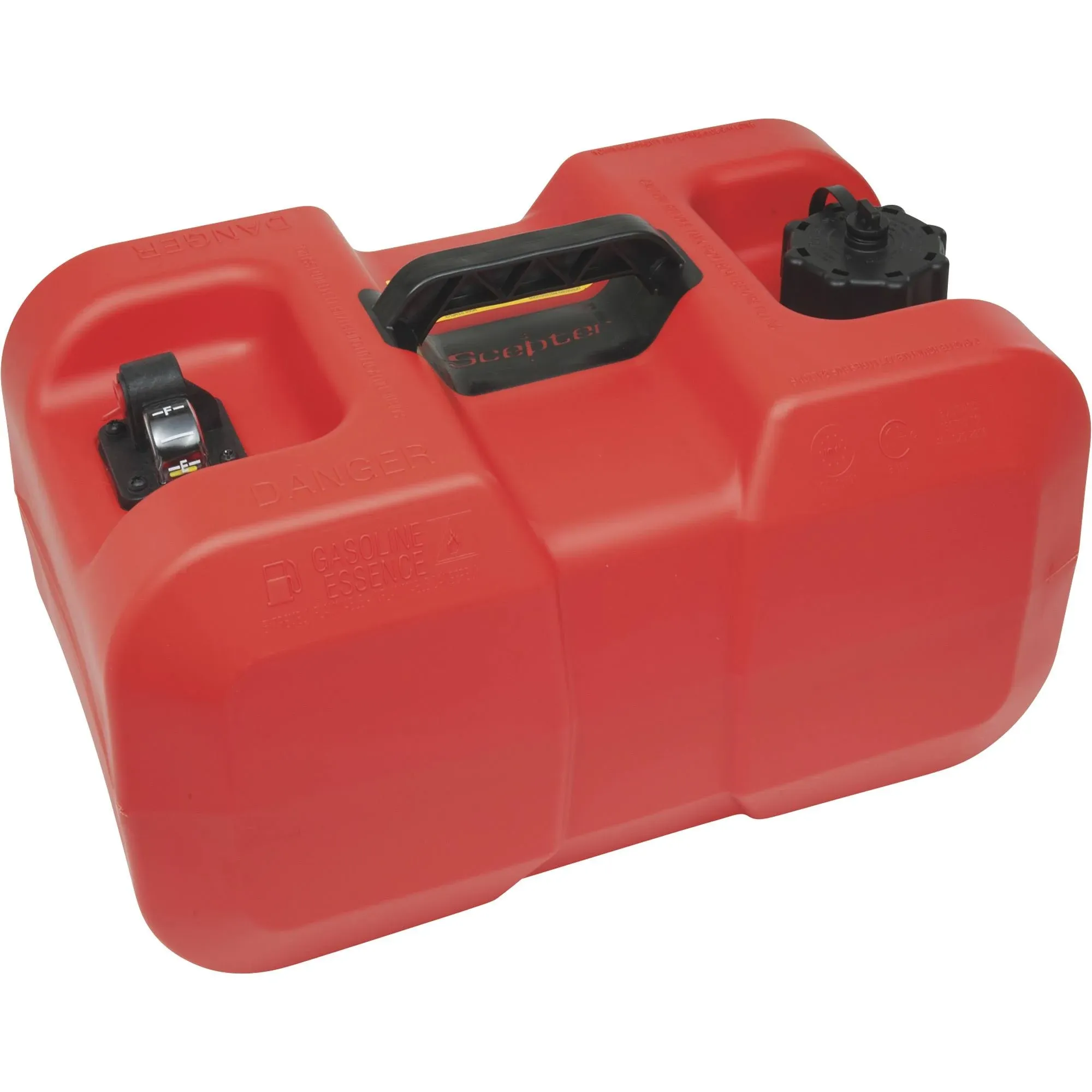 Scepter Under Seat Portable Fuel Tank - 6 gallon