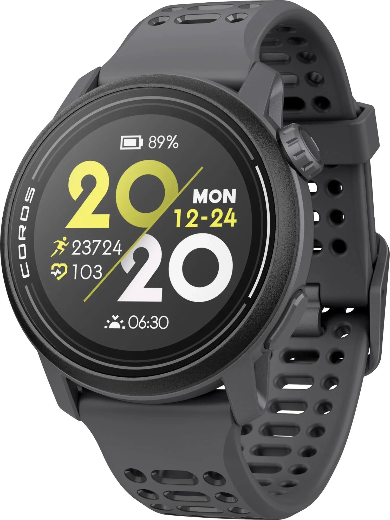 Coros Pace 3 GPS Sport Watch (Black/Silicone)