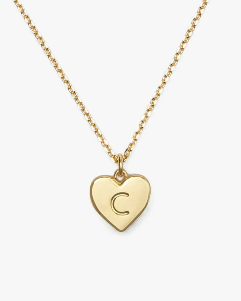 Kate Spade Initial Here C Pendant, Gold