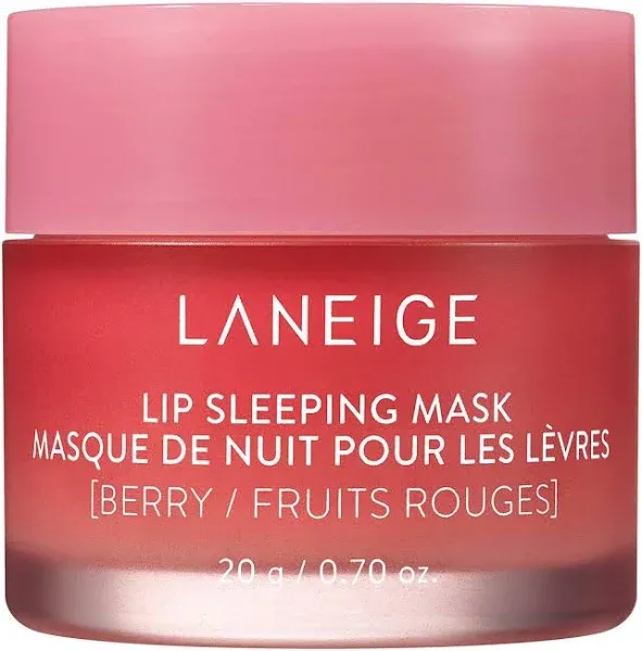 4 Laneige Lip Sleeping Mask Berry 0.1 oz