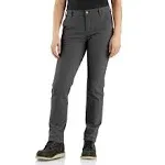 Carhartt Women's Rugged Relaxed Fit Canvas Work Pant - Shadow