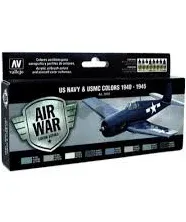 Vallejo WWII USN Aircraft Model Air Paint, 17ml