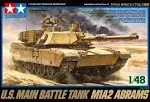 Tamiya - 1/48 M1A2 Abrams Plastic Model Kit