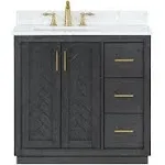 Gazsi 36 inch Single Bathroom Vanity (More Options Available)