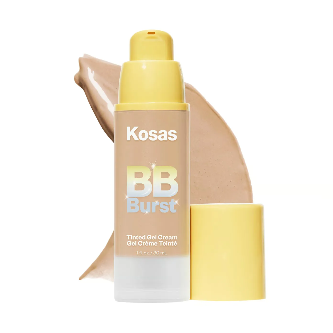 Kosas Bb Burst Tinted Moisturizer Gel Cream with Copper Peptides Medium Tan Neutral Cool 30