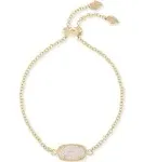 Kendra Scott Elaina Bracelet - Iridescent Drusy/Gold