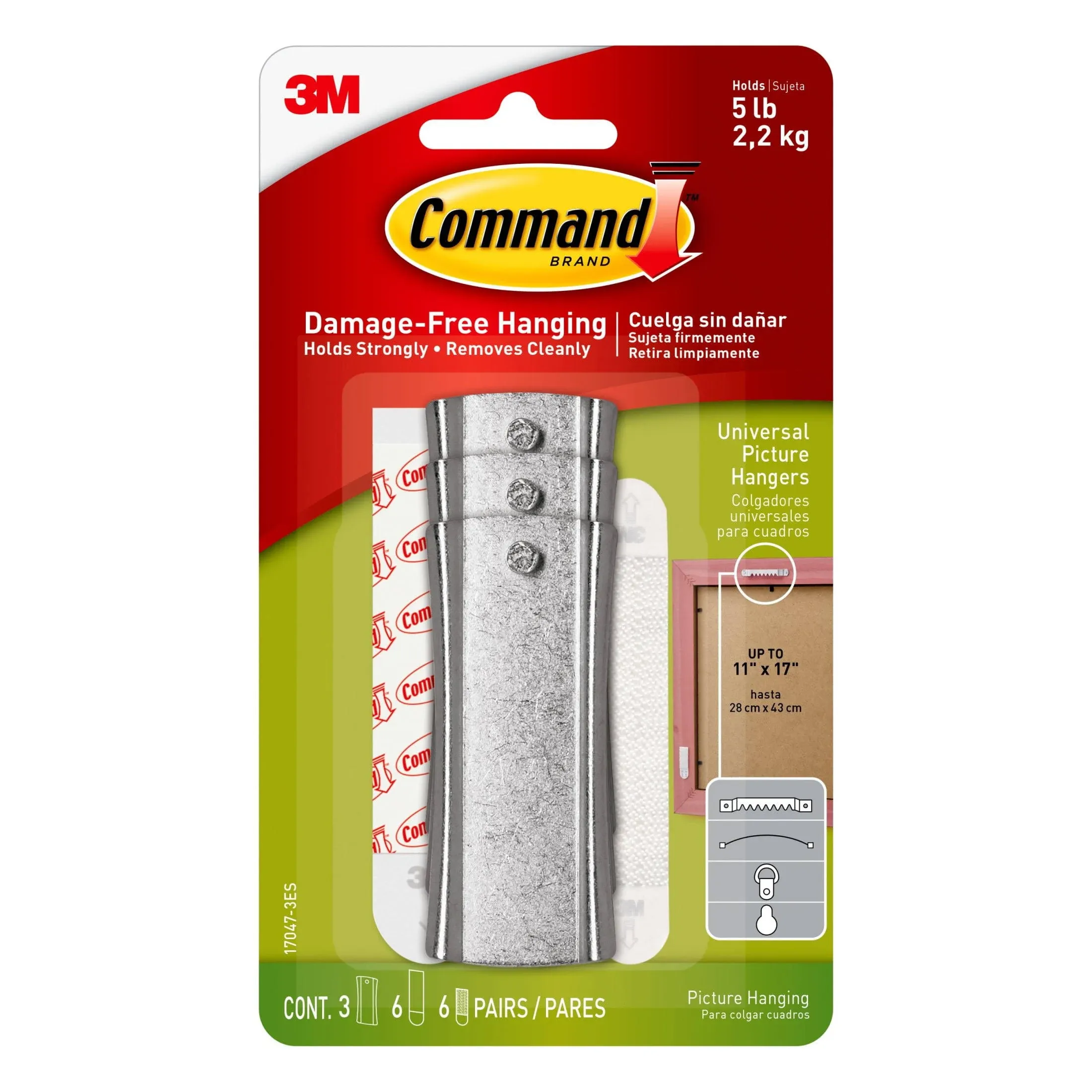 Command Picture Hangers, Universal