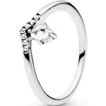 Pandora Classic Wish Ring, Clear Cubic Zirconia