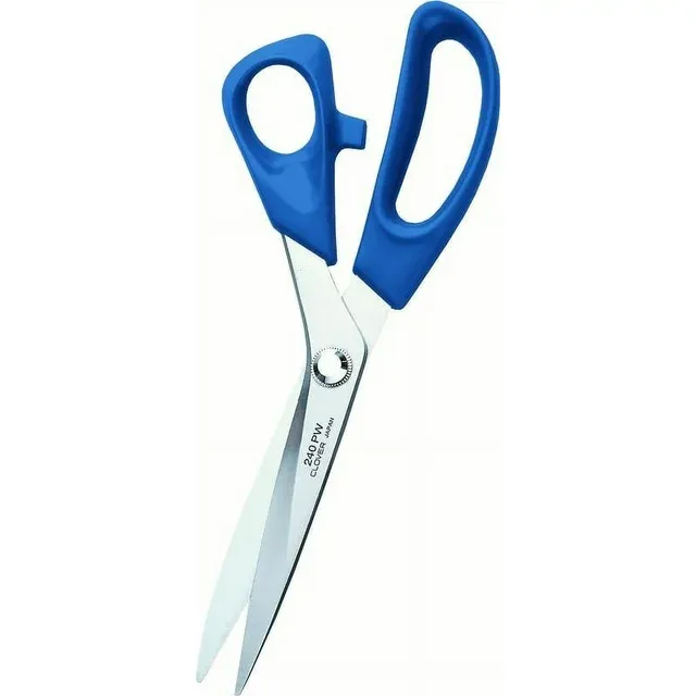 9-1/2&#034; Large Patchwork Scissors by Clover CL493/L