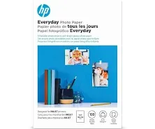 HP CR759A Everyday Glossy Photo Printer Paper - 100 Sheets 4 x 6 in. brand new.