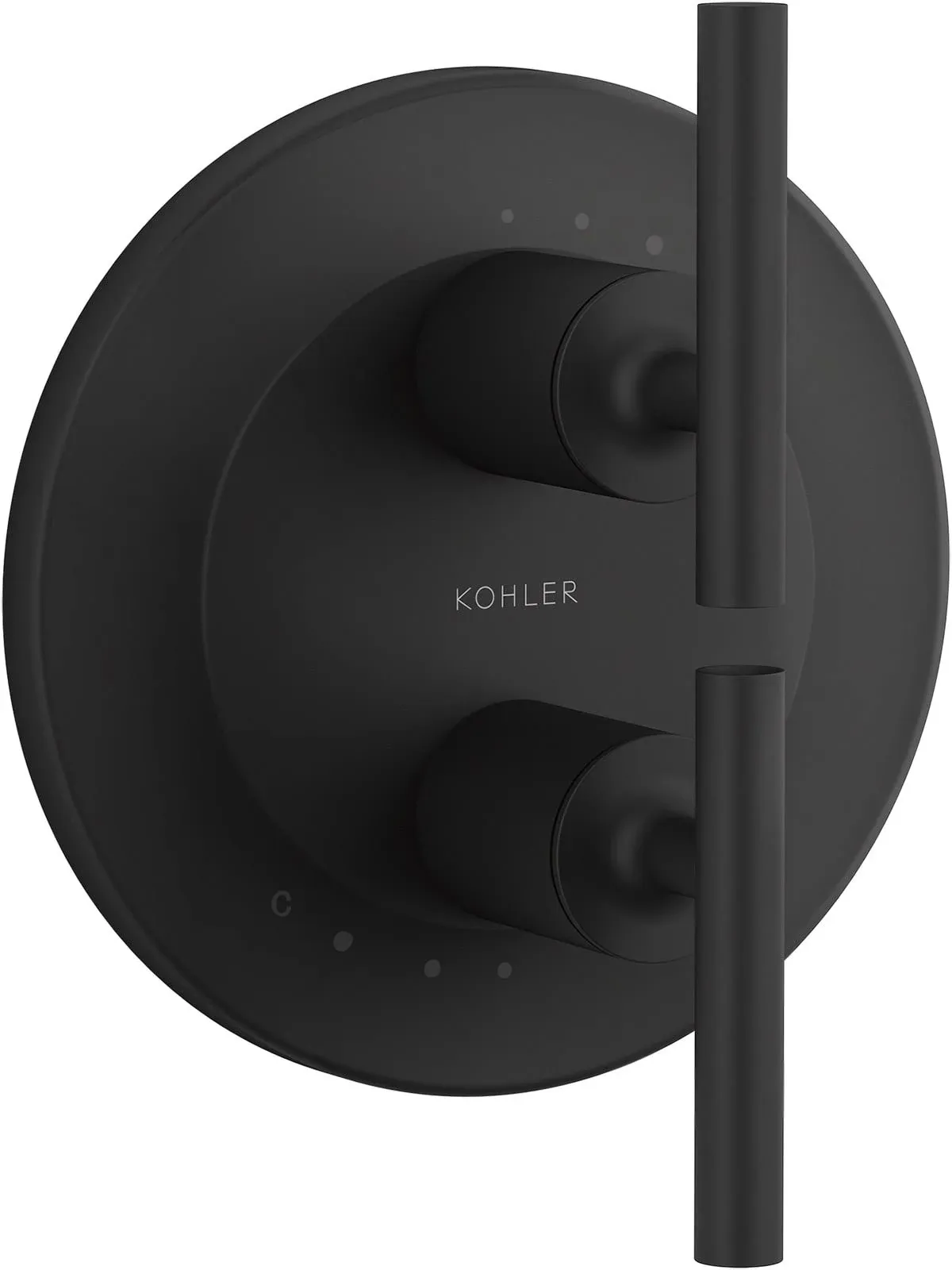 Kohler K-T14489-4-BL Purist Valve Trim, Matte Black