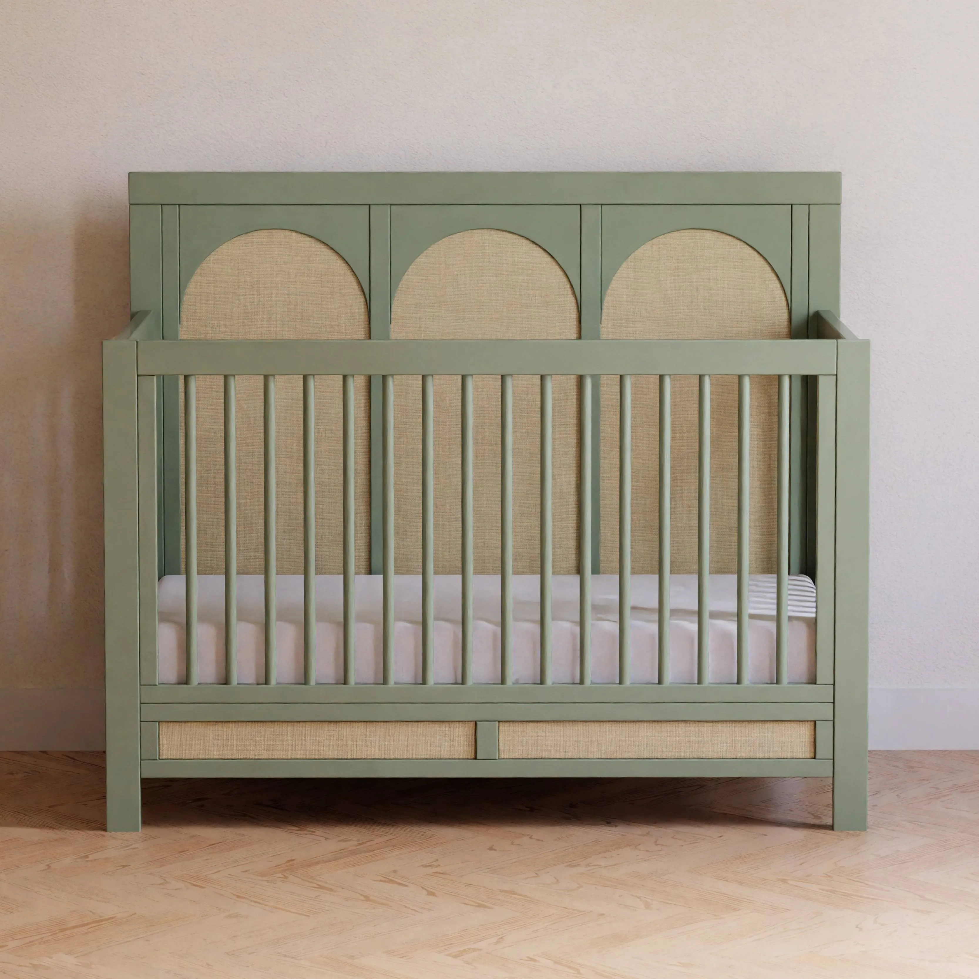 Namesake Eloise 4-in-1 Convertible Crib - French Sage and Performance 