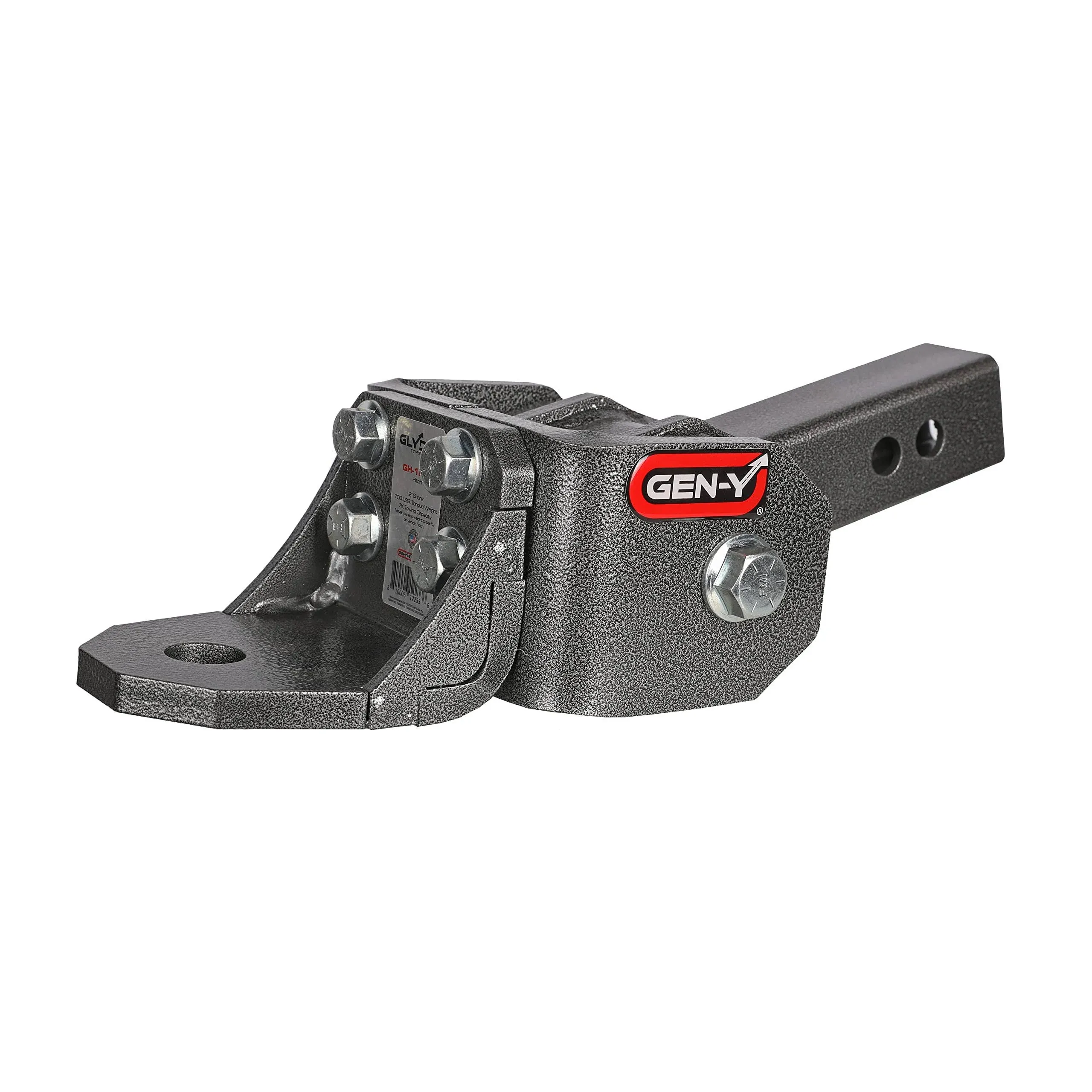 Gen-Y-Hitch Towing GH-12001: GH-12001 Glyder Torsion-Flex Drop Hitch 2 in. Shank [2 in. Drop, 400-700 lbs. TW, 7,000 lbs. GTW] - JEGS