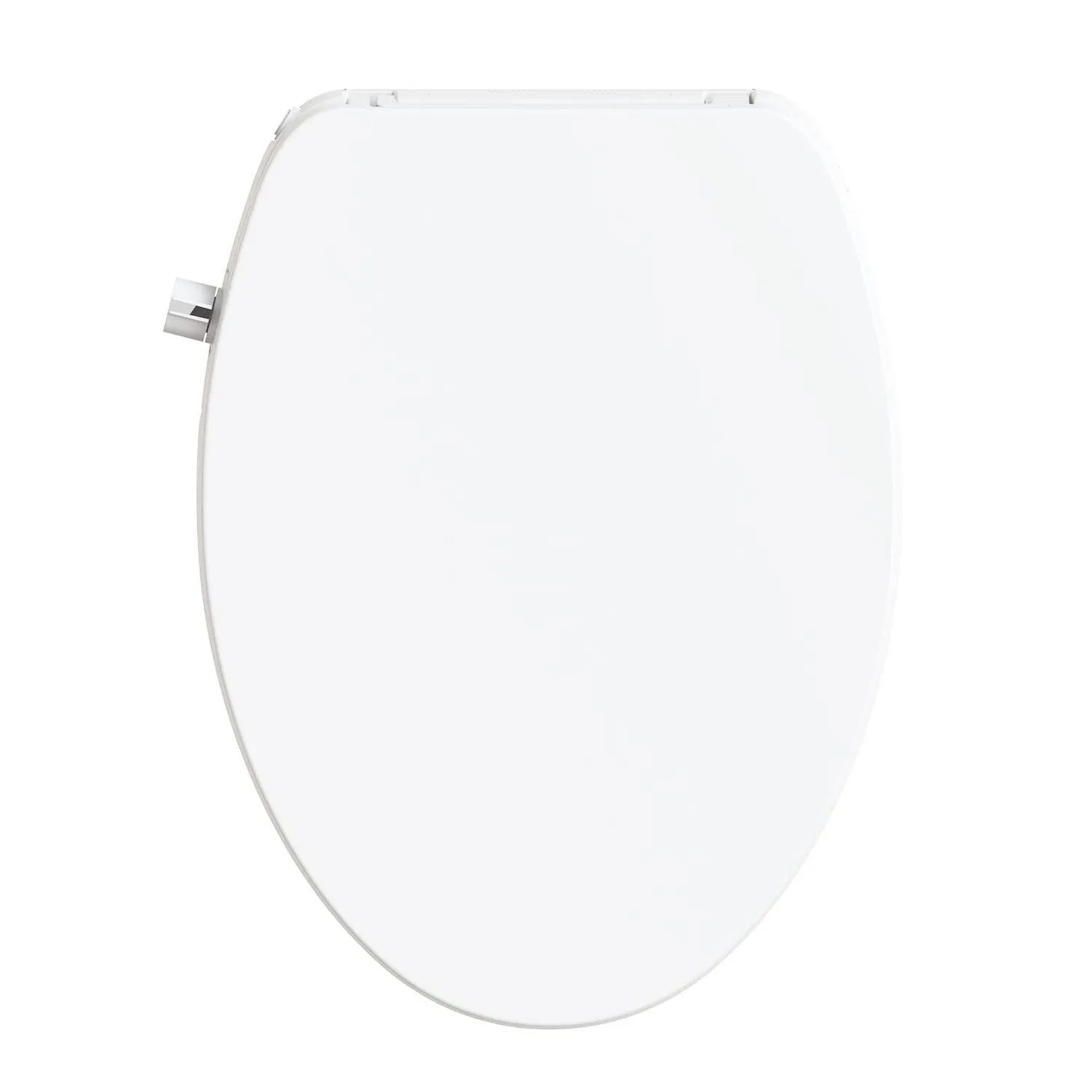 Non-Bidet Toilet Seat, Self-Cleaning Dual Nozzle System, Adjustable Spray Pre...