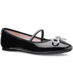 Nina Kids' Kendalla Ballet Flat in Black Pat